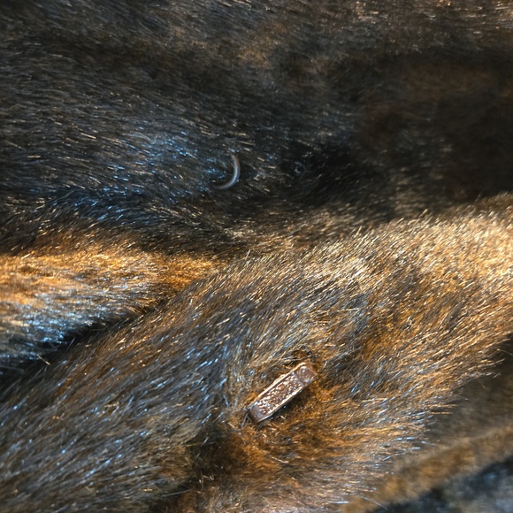 VTG Olympia Faux Fur Plush Full Length Maxi Glam Mob Wife Coat USA Womens 1X - Picture 8 of 12